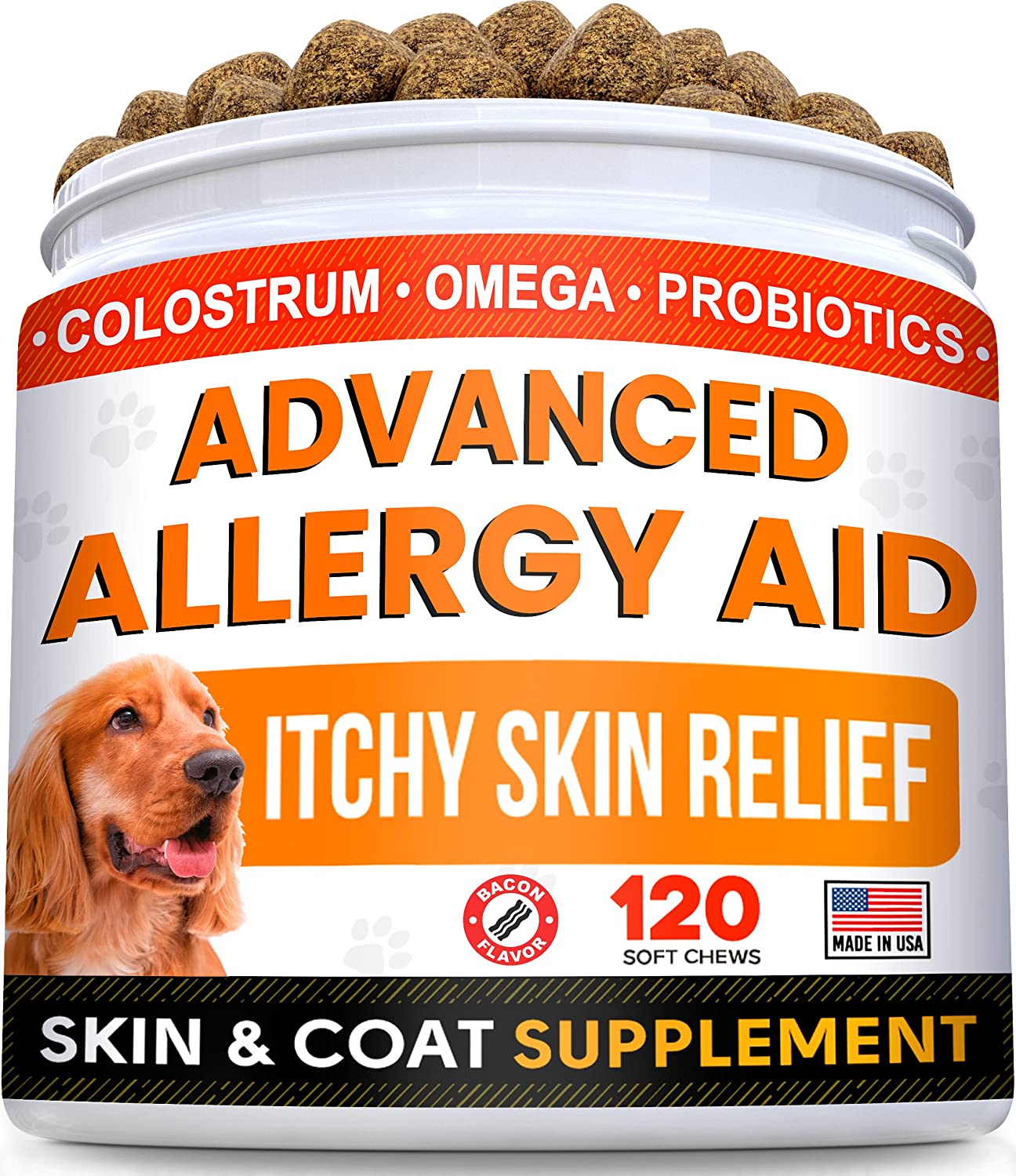 Advanced Allergy & Itch Relief Dog Chews StrellaLab