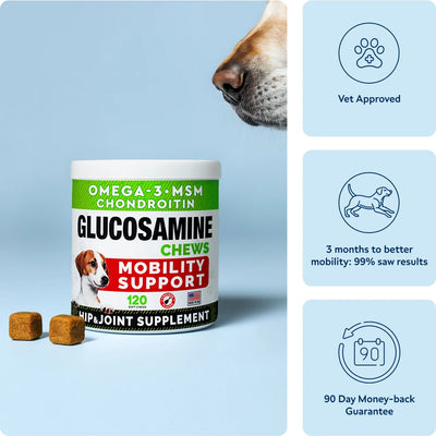 Glucosamine Mobility Chews 240 chews (-15%)