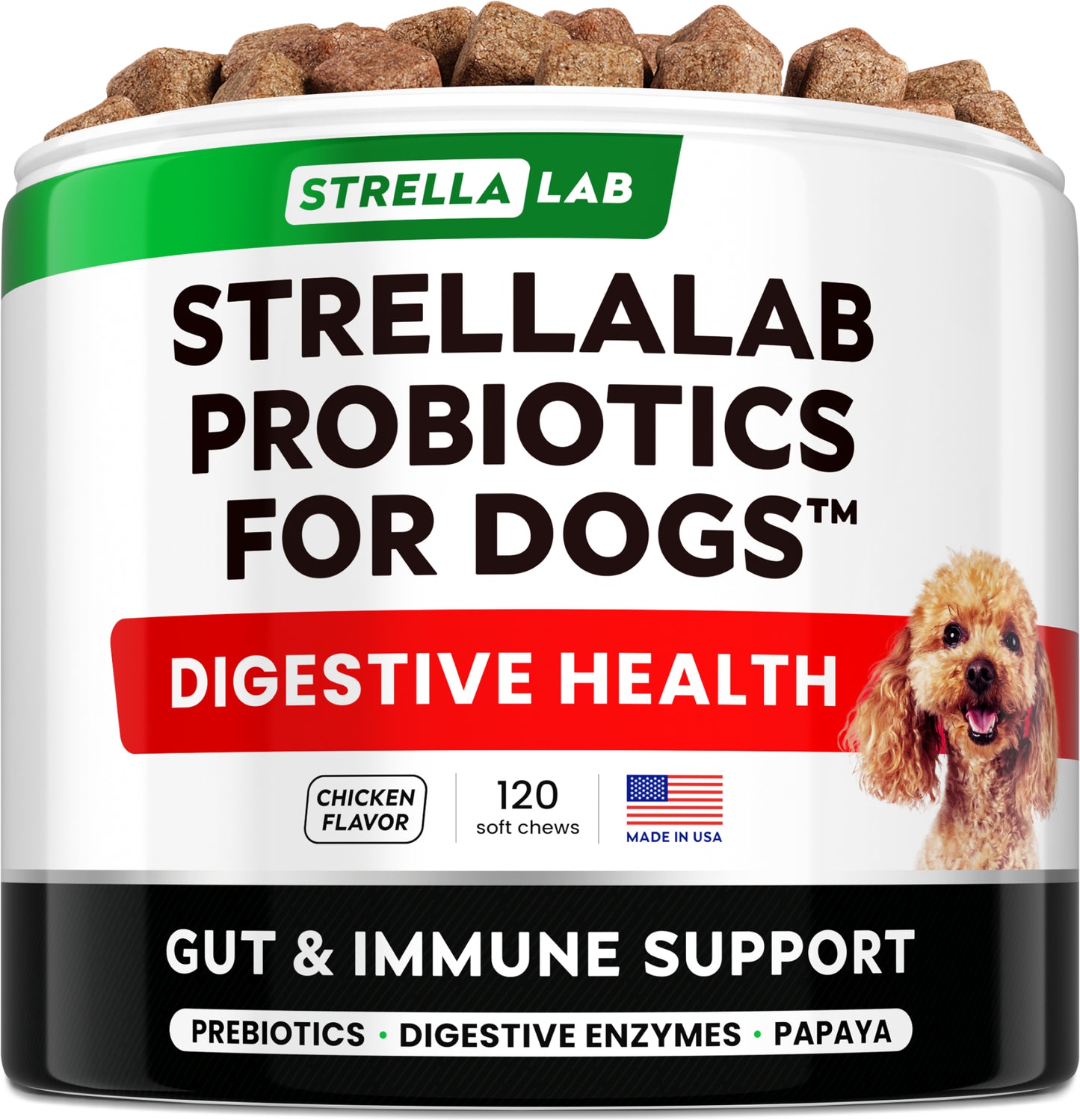 StrellaLab Digestion + Immunity Chewy