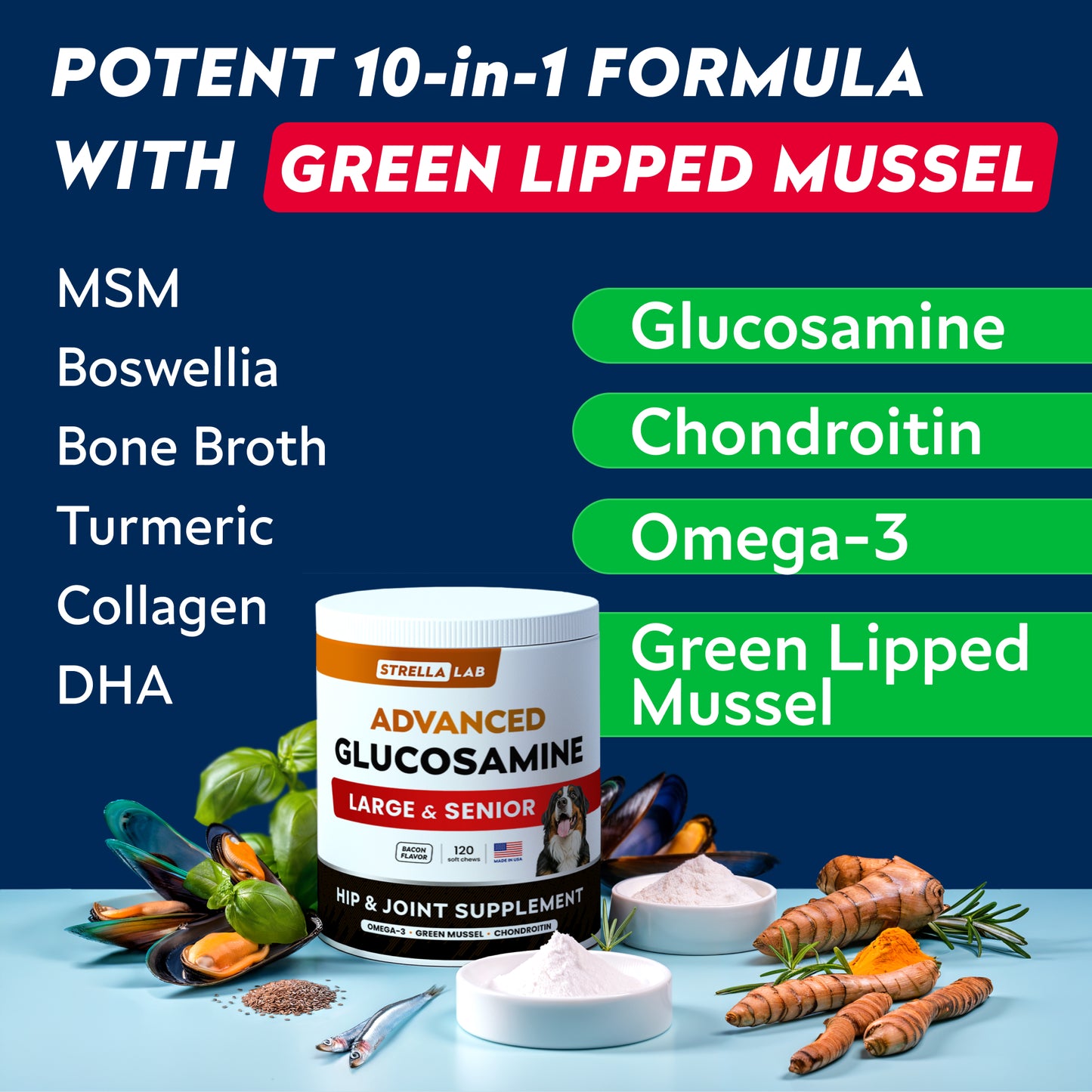 Advanced Glucosamine Chondroitin Joint Supplement
