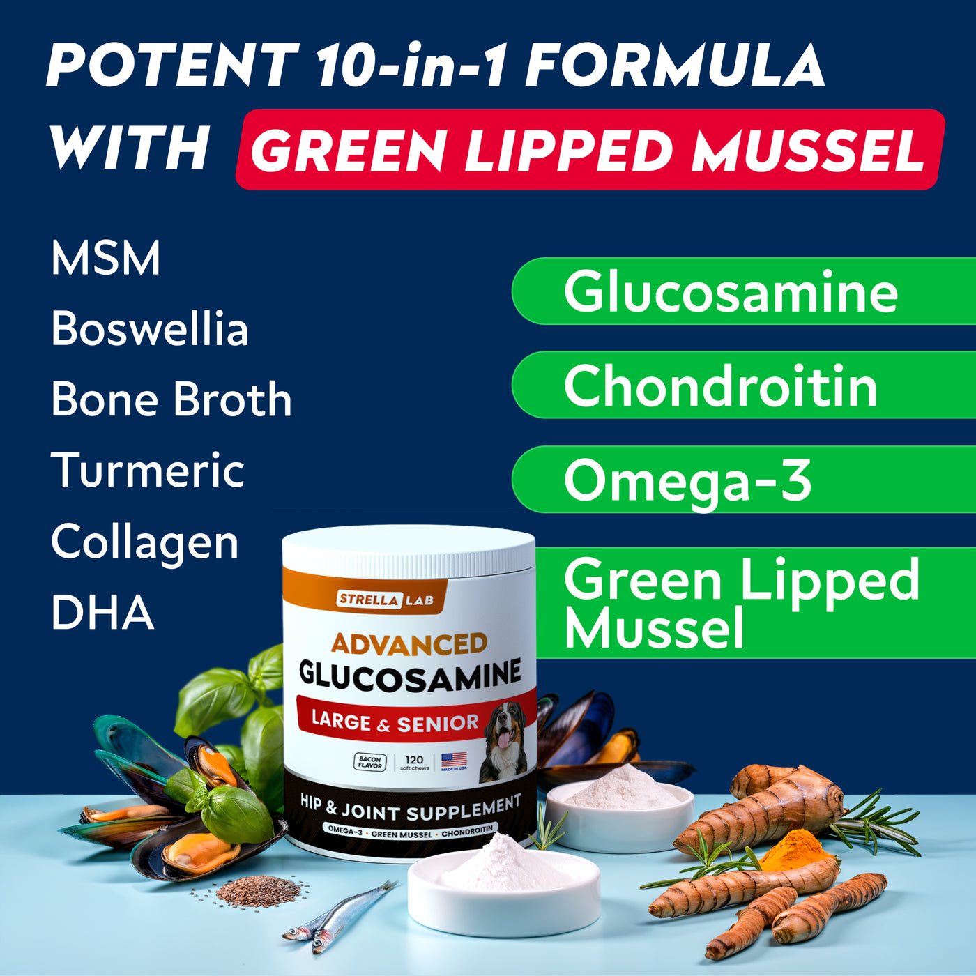 Advanced Glucosamine Chondroitin Joint Supplement
