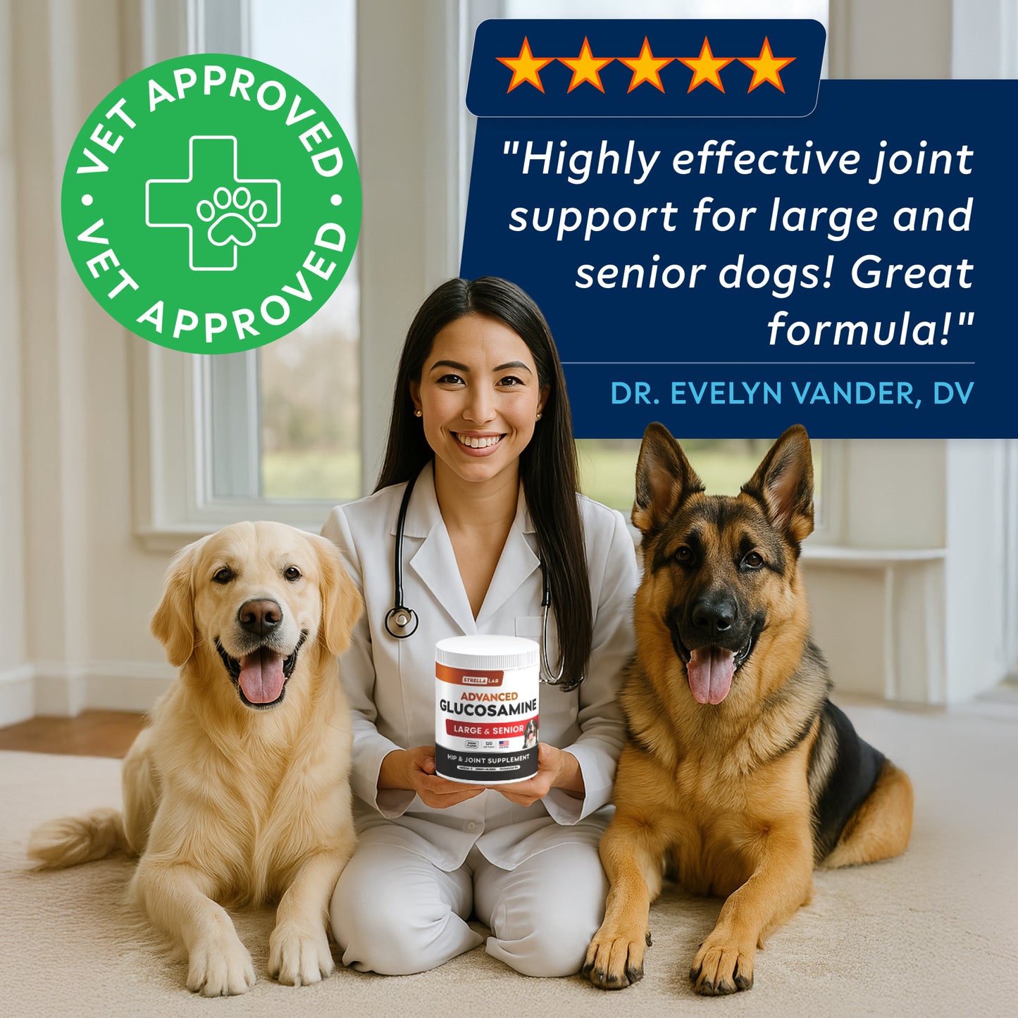 Advanced Glucosamine Chondroitin Joint Supplement