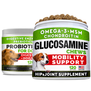 Glucosamine + Probiotics Treats Combo