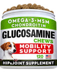 Glucosamine + Omega 3 Treats Combo