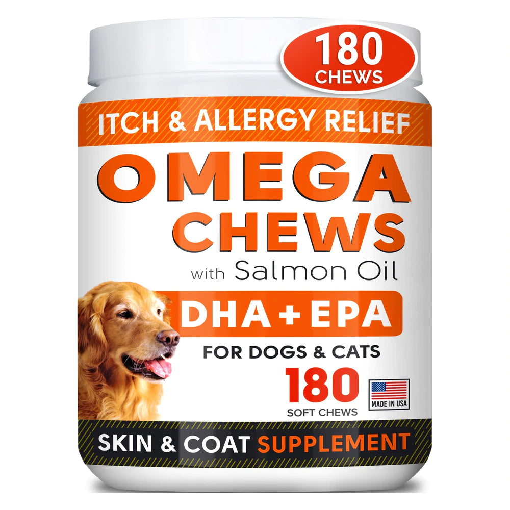 Glucosamine Fish Oil Omega 3 Treats Combo StrellaLab