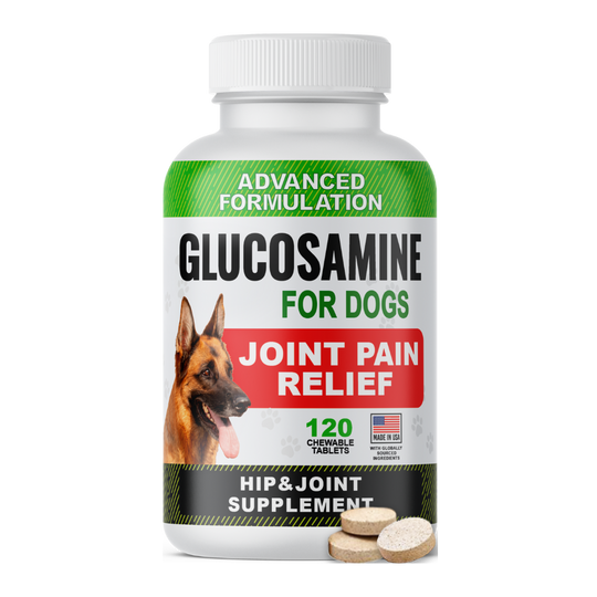 Glucosamine Tablets for Dogs Joint Supplement StrellaLab