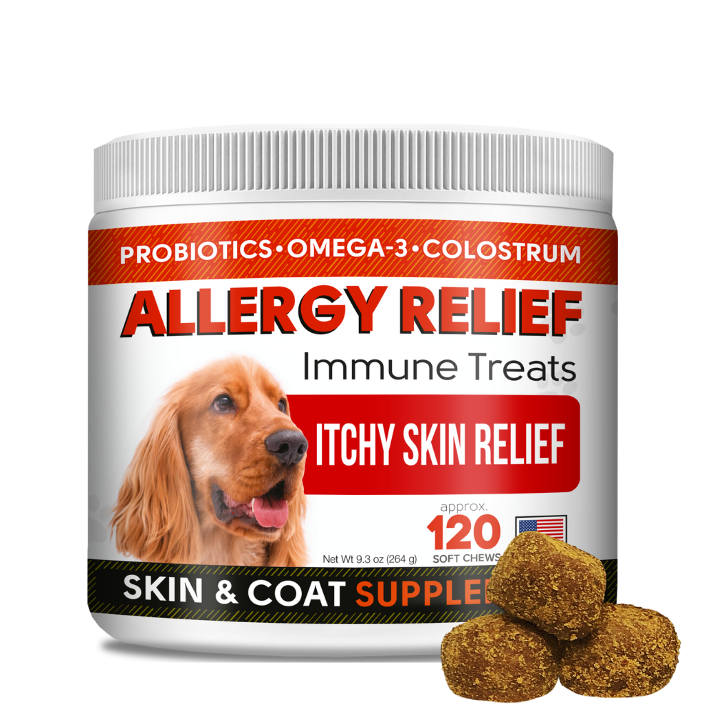 Allergy Relief Dog Natural Premium Treats StrellaLab