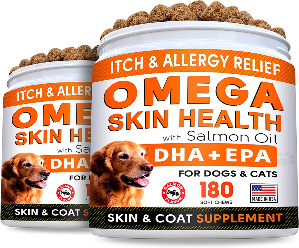 Fish Oil Omega 3 Treats for Dogs StrellaLab