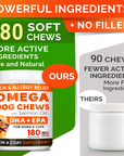Omega Chews Salmon Oil  - Pack of 2