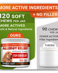 Allergy Relief Dog Treats (120 Chews)