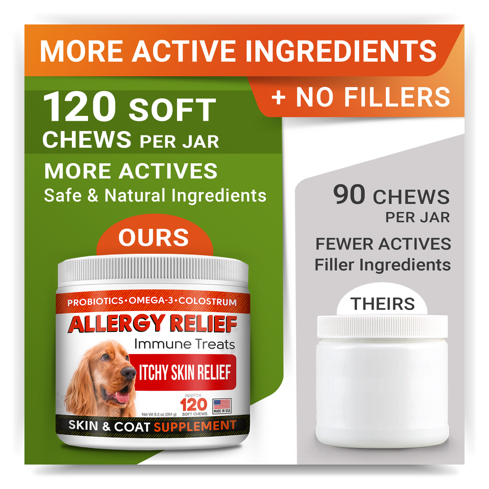 Allergy Relief Dog Treats (120 Chews)