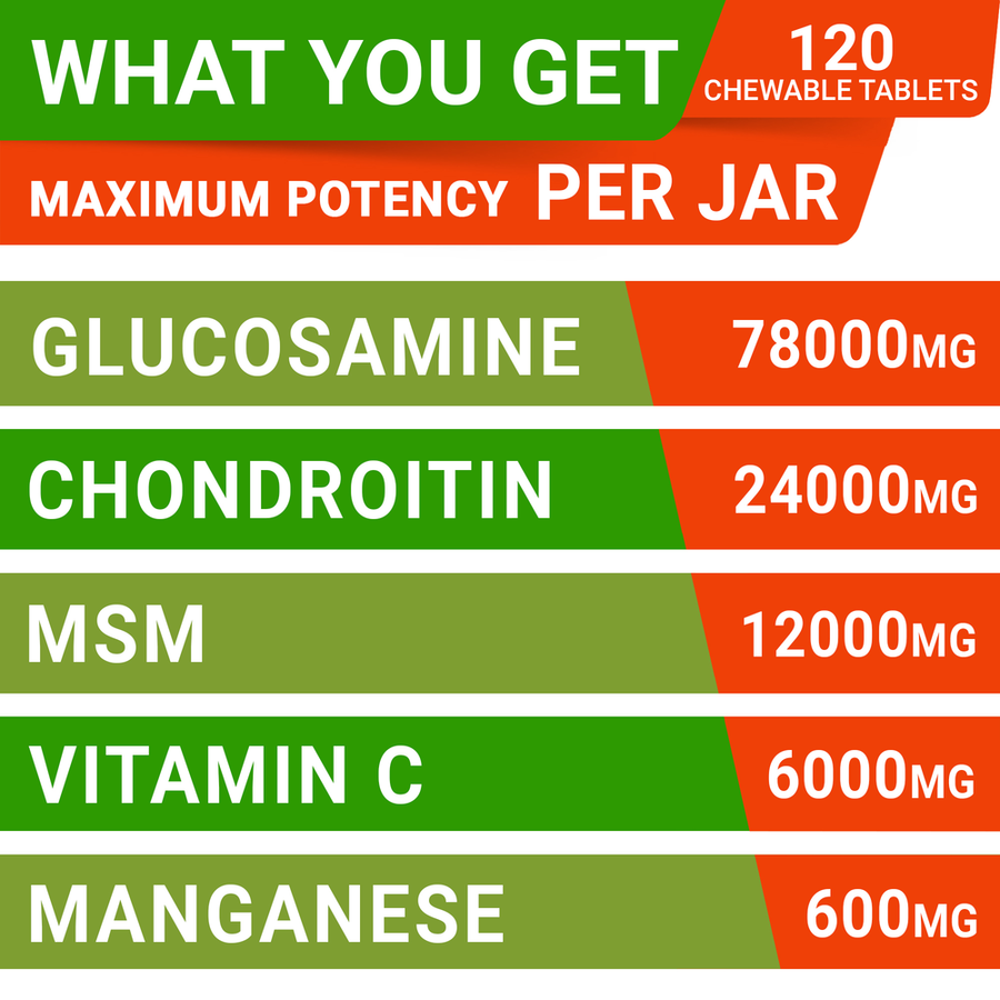 Glucosamine for Dogs (120 pcs)