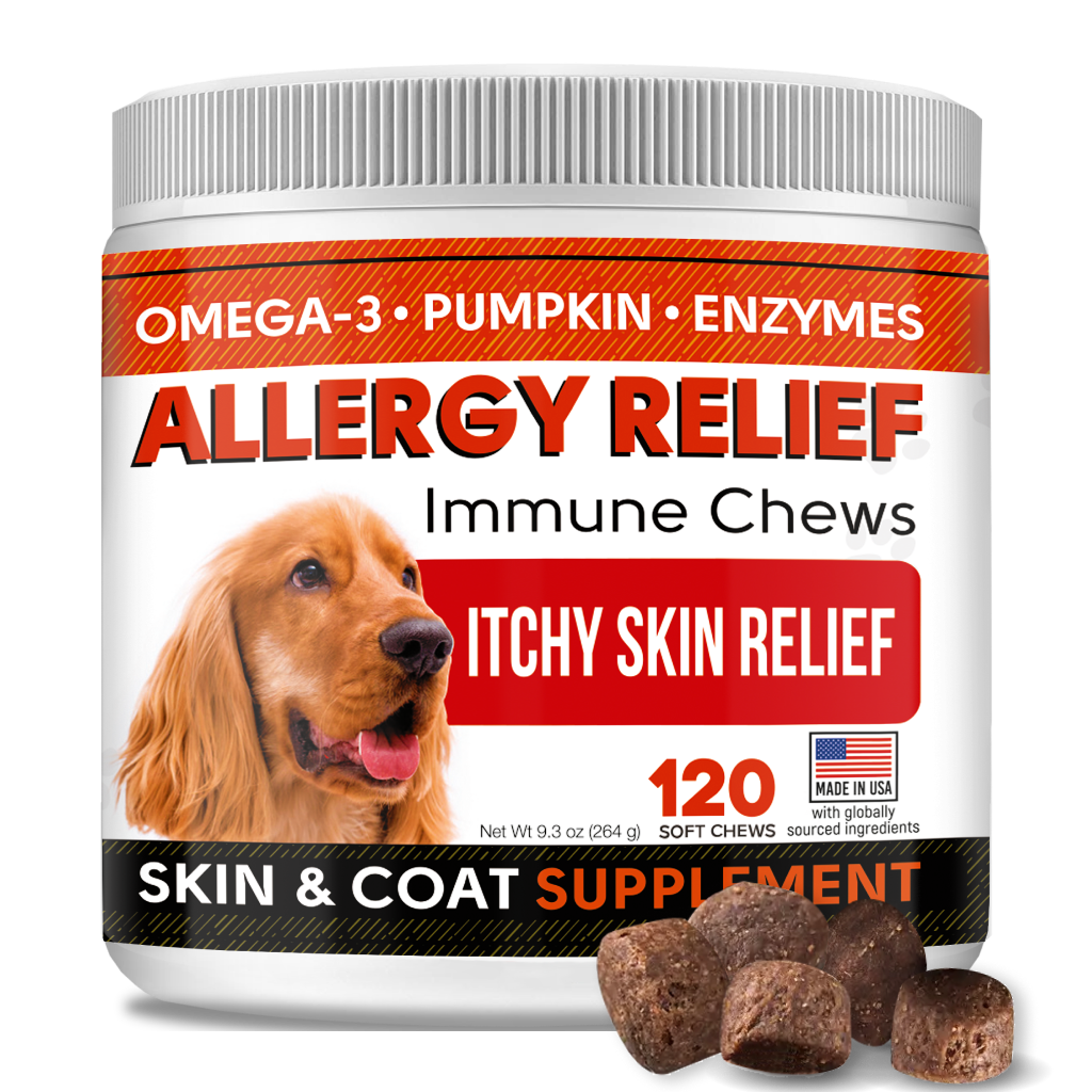 Allergy Relief Dog Natural Premium Treats – StrellaLab