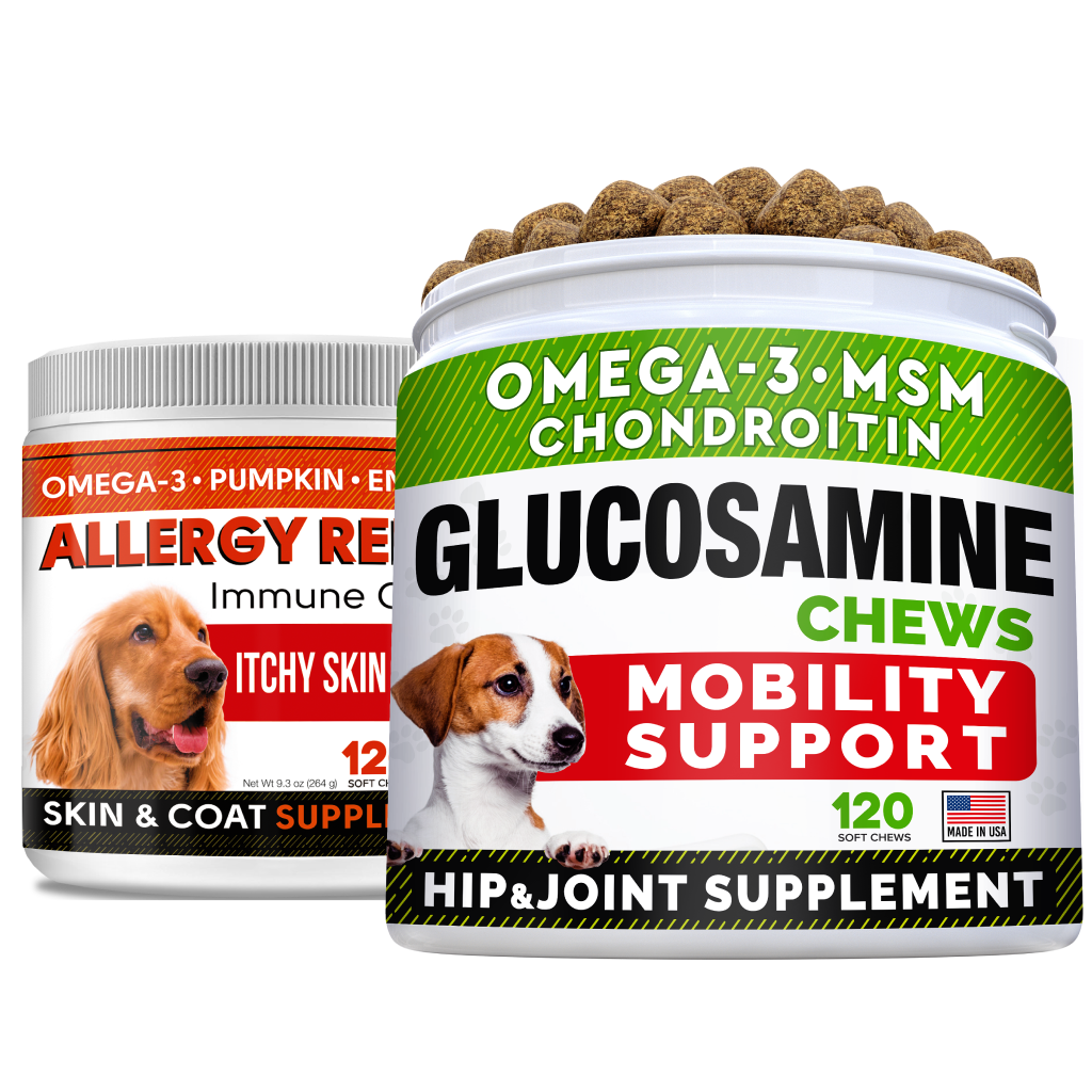 Allergy Relief + Glucosamine Treats Combo