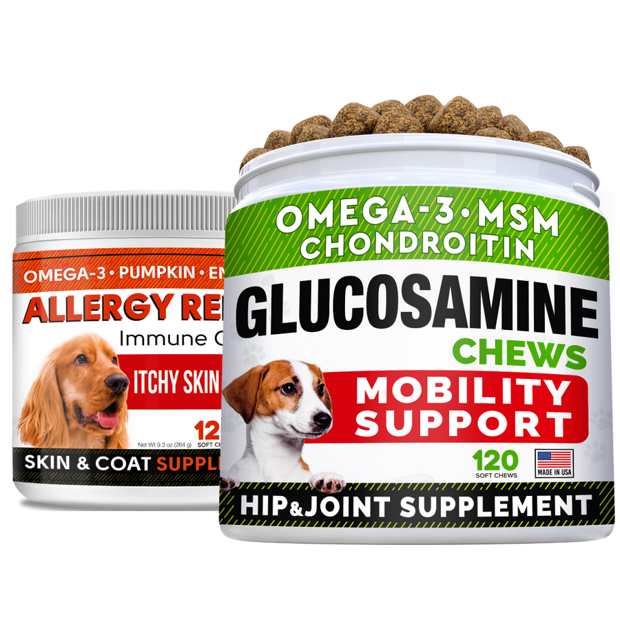Allergy Relief + Glucosamine Treats Combo